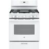 30 in. 5.0 cu. ft. Freestanding Gas Range in White with Griddle