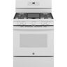 30 in. 5.0 cu.ft. Gas Range with Self-Cleaning Oven in White with Griddle
