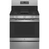 30 in. 5 cu. ft. Gas Range with Self-Cleaning Oven in Stainless Steel with Griddle