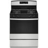 Amana 5 cu. ft. 30 in. 4-Burner Freestanding Gas Range with Self-Clean Option in Stainless Steel