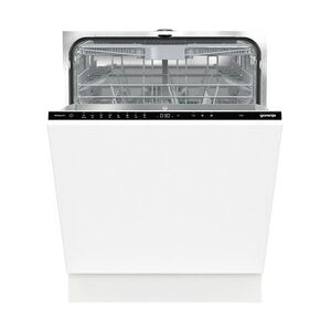 Gorenje GV663C60 Geschirrspüler vollintegriert, Breite 60 cm, EEKL C, TouchControl Steuerung, 16 MG, 9,6 L, 44 dB, 3 Körbe / 1 Besteckkorb,739654