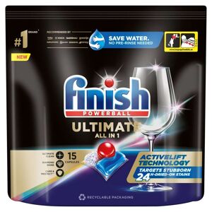 Finish Ultimate All in 1 Fresh opvaskemaskine kapsler 15 stk