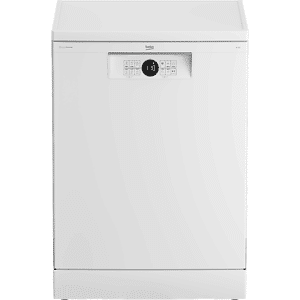 Lavavajillas - Beko BDFN26640WC, 16 servicios, 6 programas, 59.8 cm, Tercera bandeja, Blanco