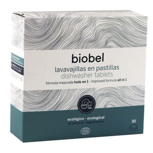 BioBel Lavavajillas en pastillas sin perfume