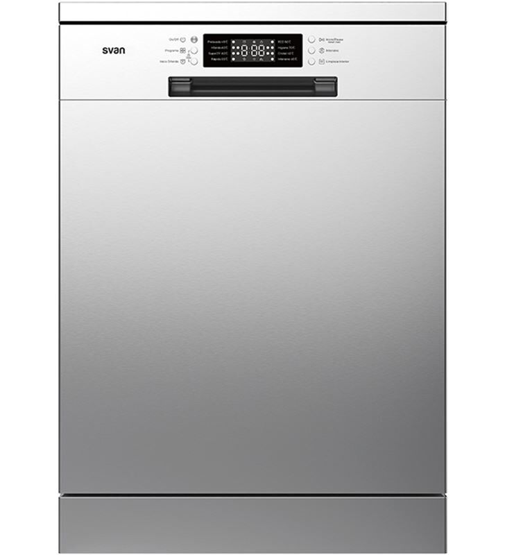 Svan sj13600edx lavavajillas de libre instalación 60cm 13 cubiertos clase e inox