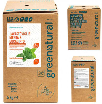 Greenatural Detergente líquido para lavavajillas (5Kg.)