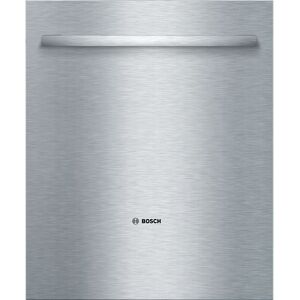 Habillage de porte pour lave-vaisselle tout intégrable Bosch smz2056 - inox - Publicité
