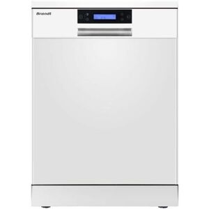 Brandt - Lave-vaisselle pose libre LVC144IW - 14 couverts - Induction - L60cm - 44dB - Blanc - Publicité