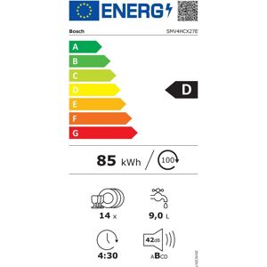 Lave vaisselle encastrable BOSCH SMV4HCX27E Serenity - Publicité