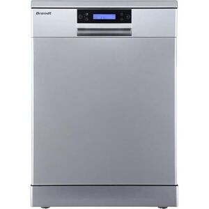 Brandt Lave-vaisselle pose libre  LVC144IX 14 couverts Induction L60cm 44dB Inox - Publicité