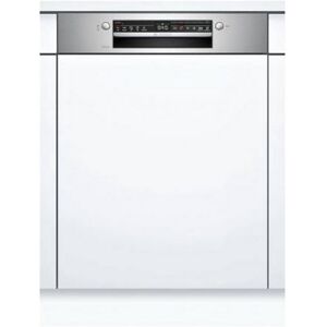 bosch - lave-vaisselle 60cm 12c 48db e intégrable avec bandeau inox - smi2its40e Inox - Publicité