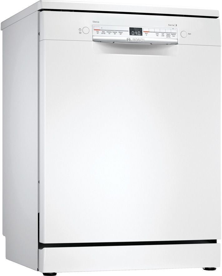 Bosch Serie 2 SGS2HVW66G Full-size Dishwasher - White, White