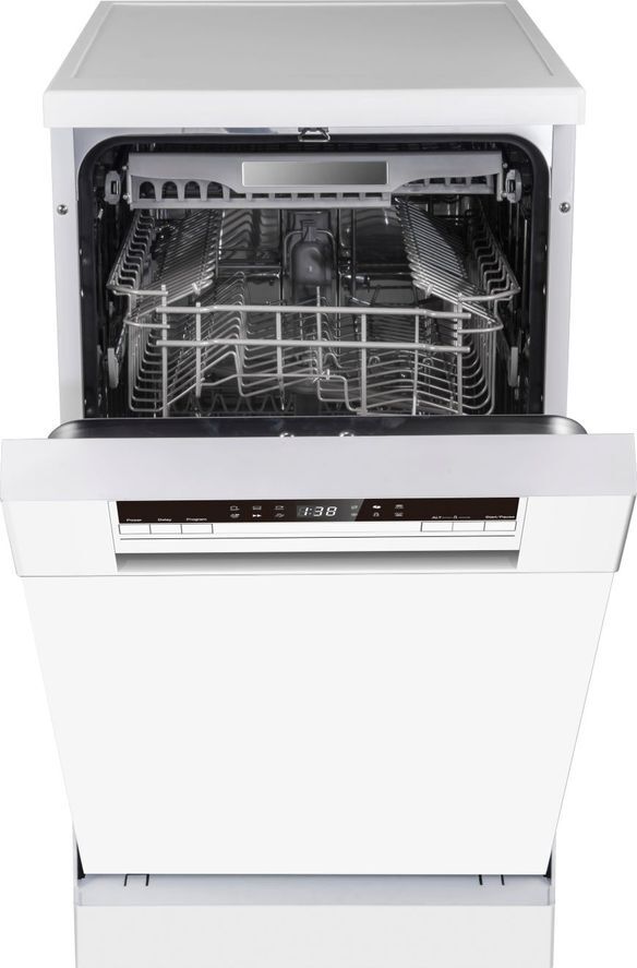 HISENSE HS520E40WUK Slimline Dishwasher - White, White