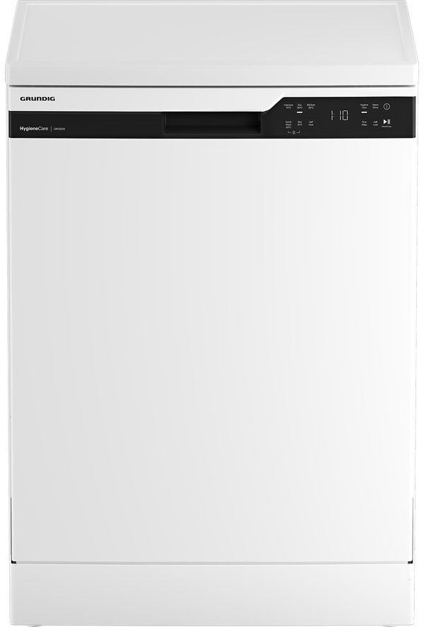 Grundig GNFP3450W Full-size Dishwasher - White, White