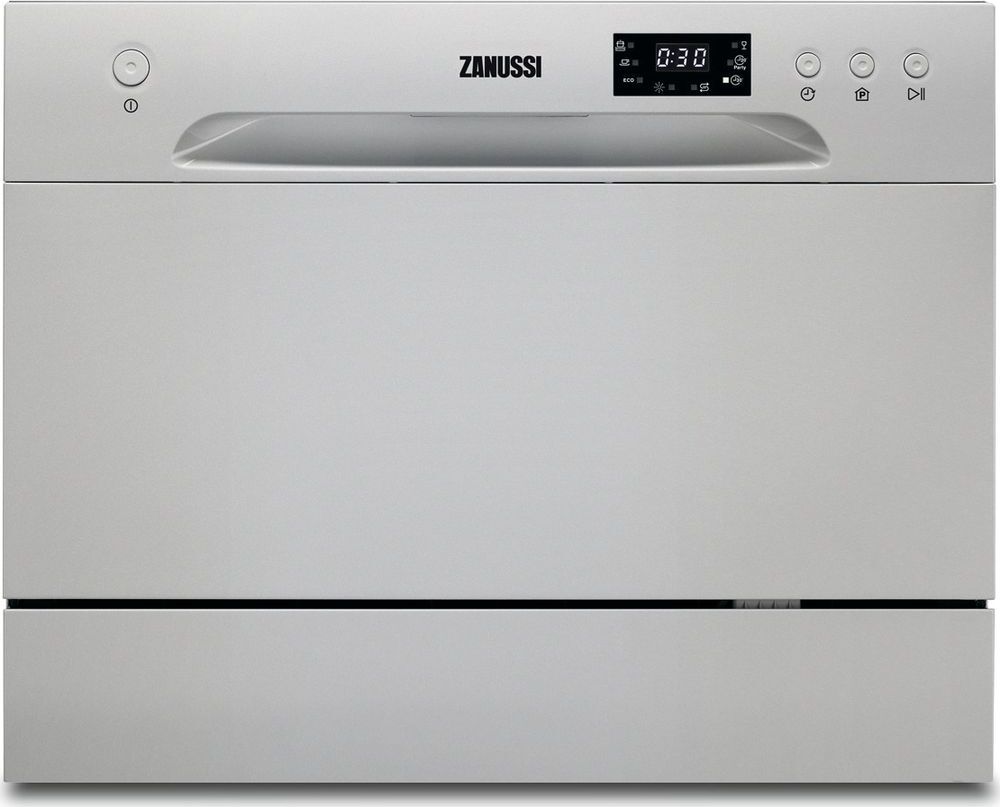 Zanussi ZDM17301SA Compact Dishwasher - Silver, Silver