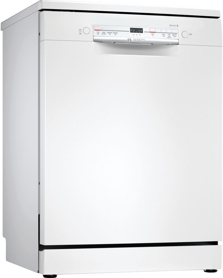 Bosch Serie 2 SGS2ITW08G Full-size Dishwasher - White, White