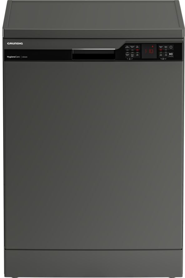 Grundig GNFP3440G Full-size Dishwasher - Graphite, Graphite