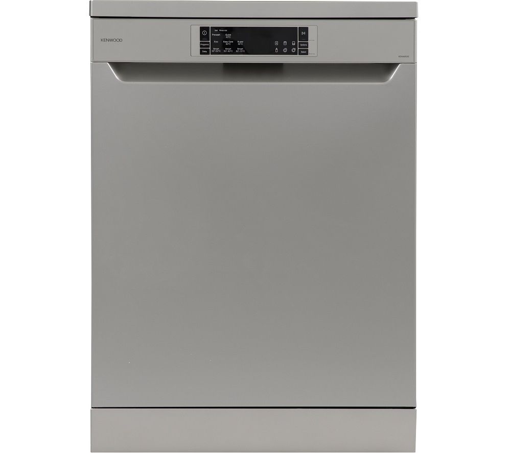Kenwood KDW60S20 Full-size Dishwasher - Silver, Silver