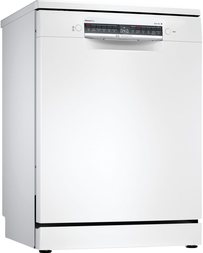 Bosch Serie 4 SMS4HDW52G Full-size WiFi-enabled Dishwasher - White, White