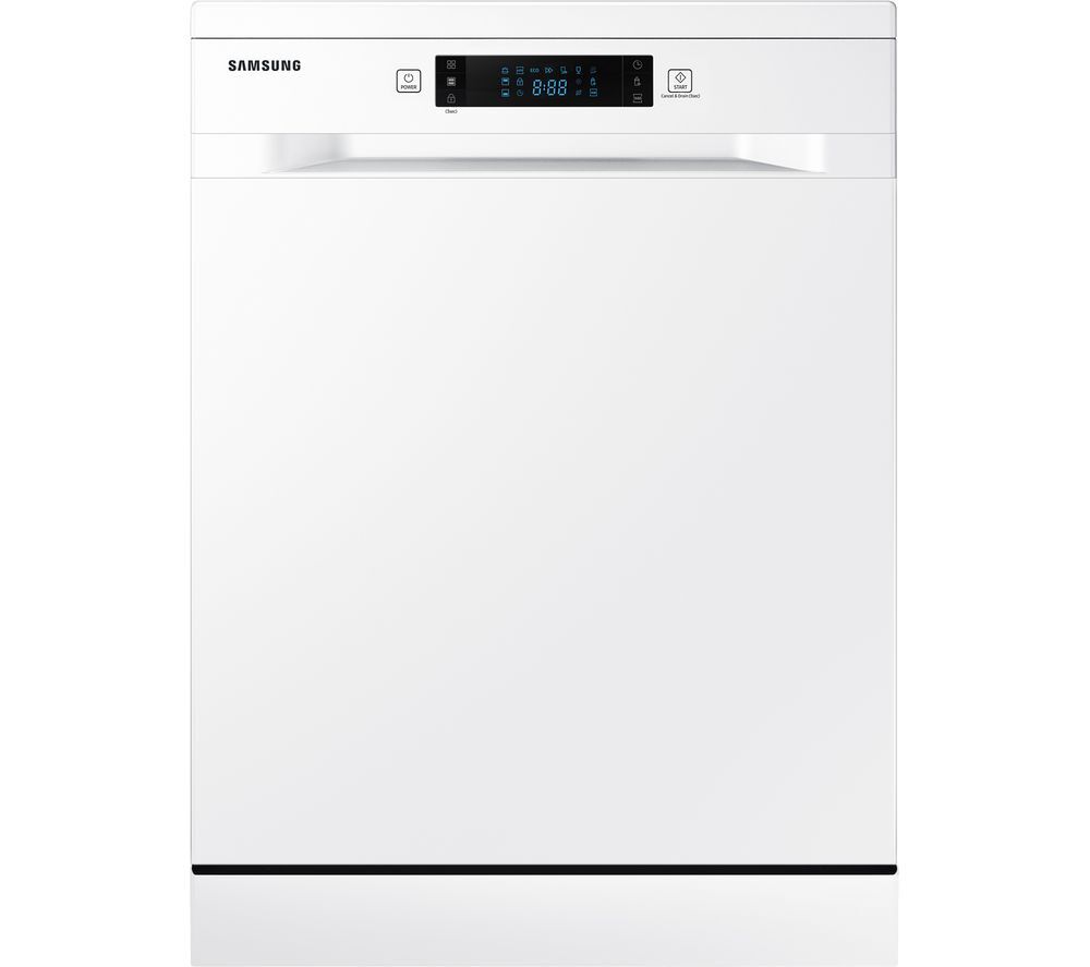 SAMSUNG Series 6 DW60M6050FW Full-size Dishwasher - White, White