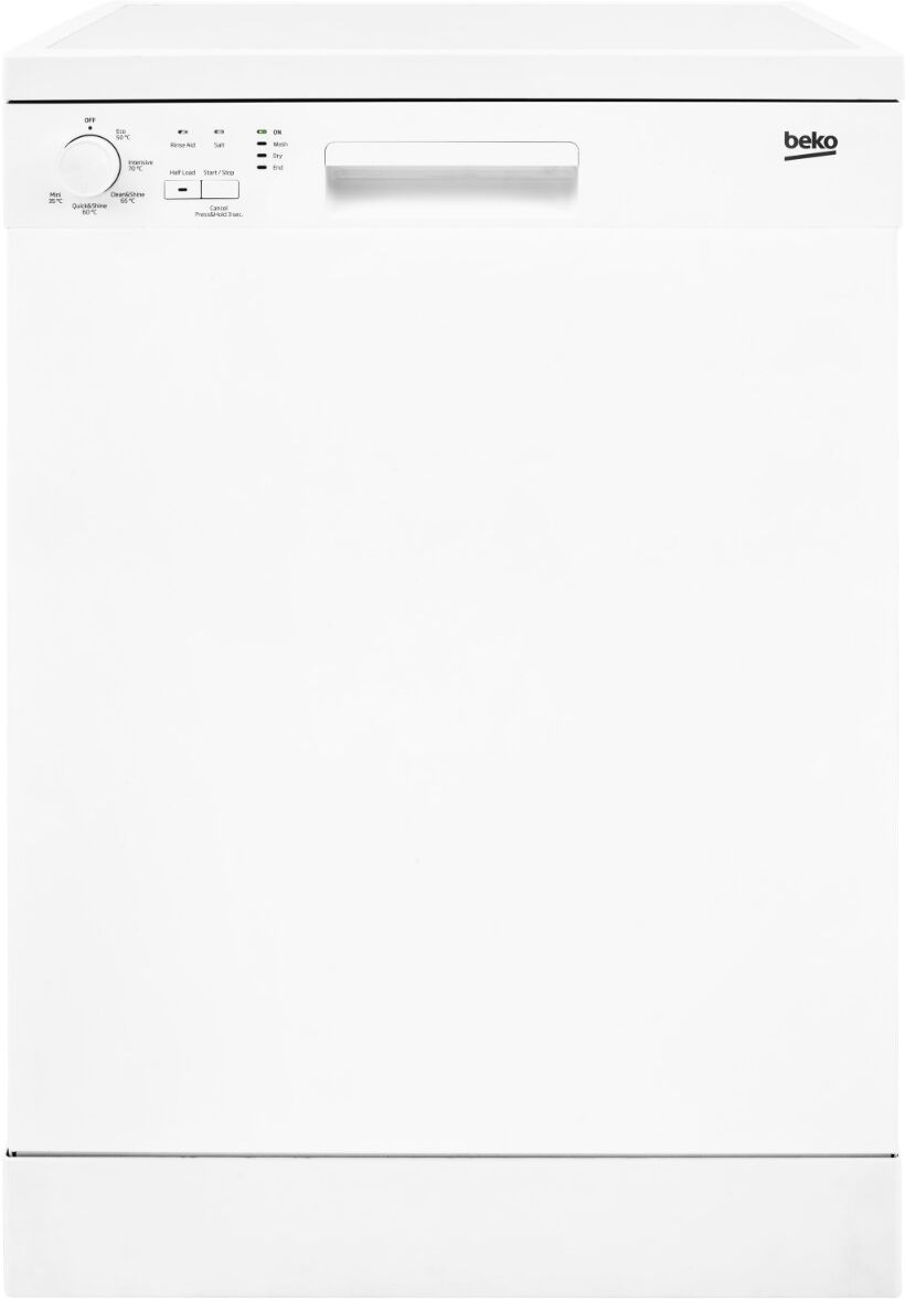 Beko DFN05320W Freestanding 60cm Dishwasher - White