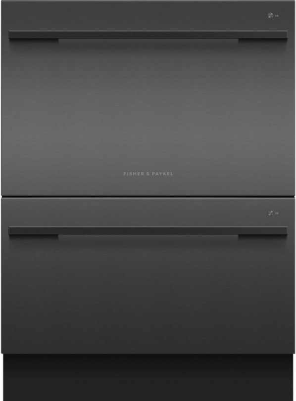 Fisher & Paykel DD60DDFHB9 Double DishDrawer Dishwasher-Black Stainless Steel