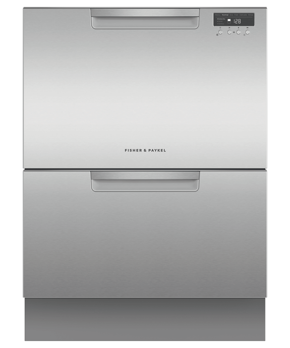 Fisher & Paykel DD60DCHX9 Built in Double DishDrawer Dishwasher-Stainless Steel