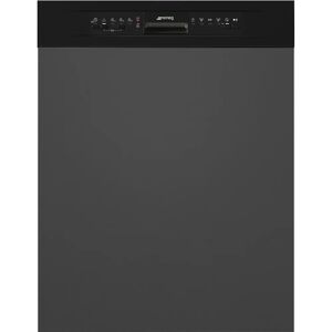 Ⓜ️🔵🔵🔵 Smeg PL292DN - Lavastoviglie incasso con frontalino a vista, Nero, 60 cm, 13 cope