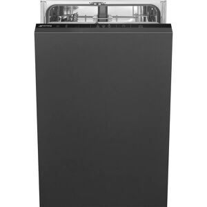 Ⓜ️🔵🔵🔵 Smeg ST4522IN - Lavastoviglie 45 cm, incasso a scomparsa totale, Nero, Nuova clas