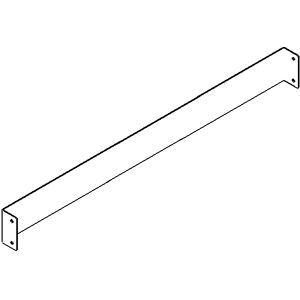 DELINIA Supporto STAFFA LAVASTOVIGLIE in inox alluminio L 32 cm