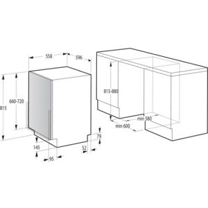 Hisense 737549 lavastoviglie A scomparsa totale 14 coperti (HV603D40)