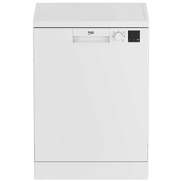 beko dvn05320w lavastoviglie, 60 cm, classe e