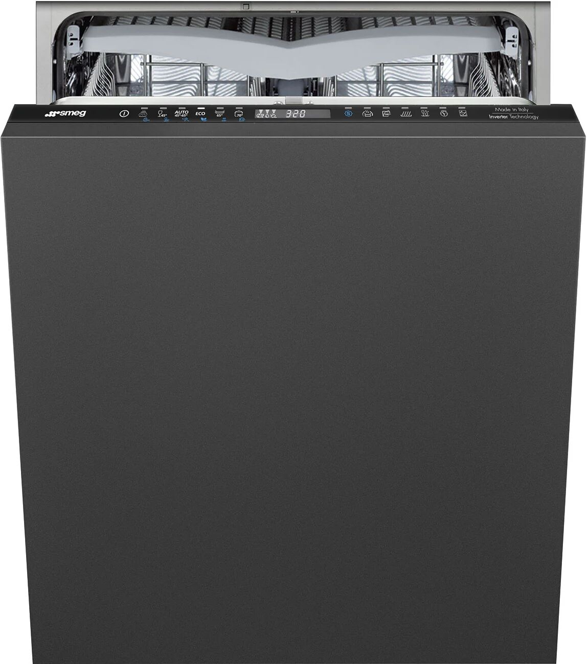 Ⓜ️🔵🔵🔵 Smeg ST384C - Lavastoviglie incasso, scomparsa totale, 13 coperti, nera, Nuova cl