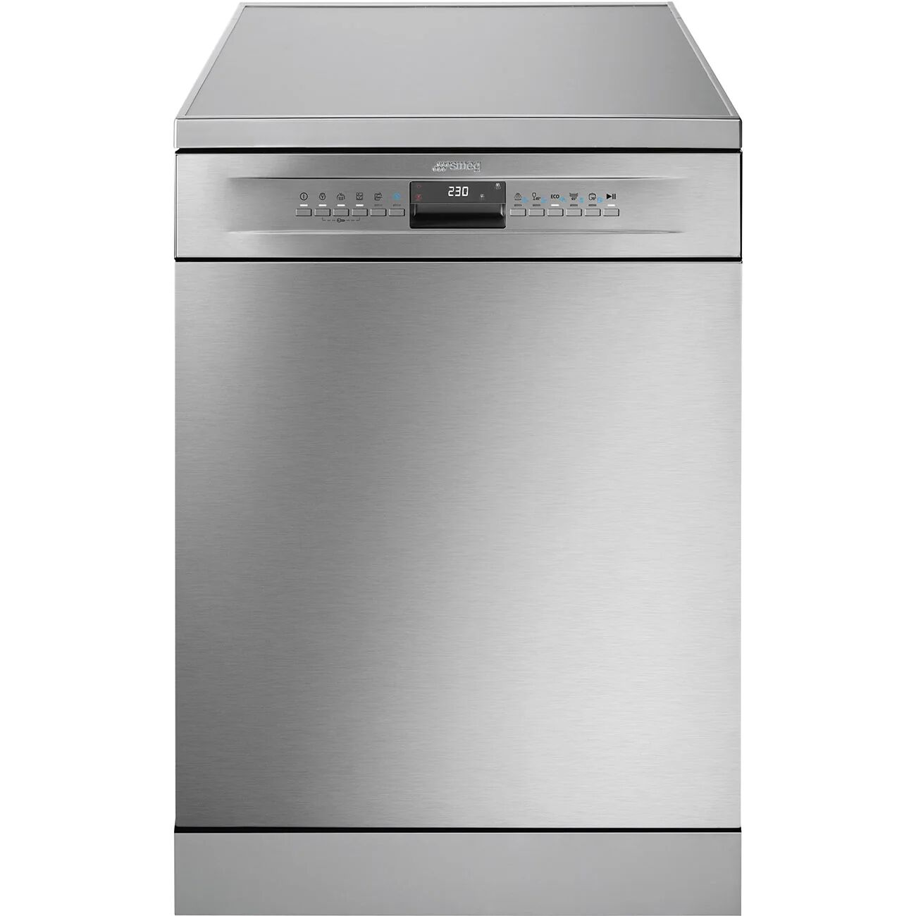 🔵🔵🔵 Smeg LVS254CX - Lavastoviglie Libera Installazione, Estetica Universale, Acciaio Inox,