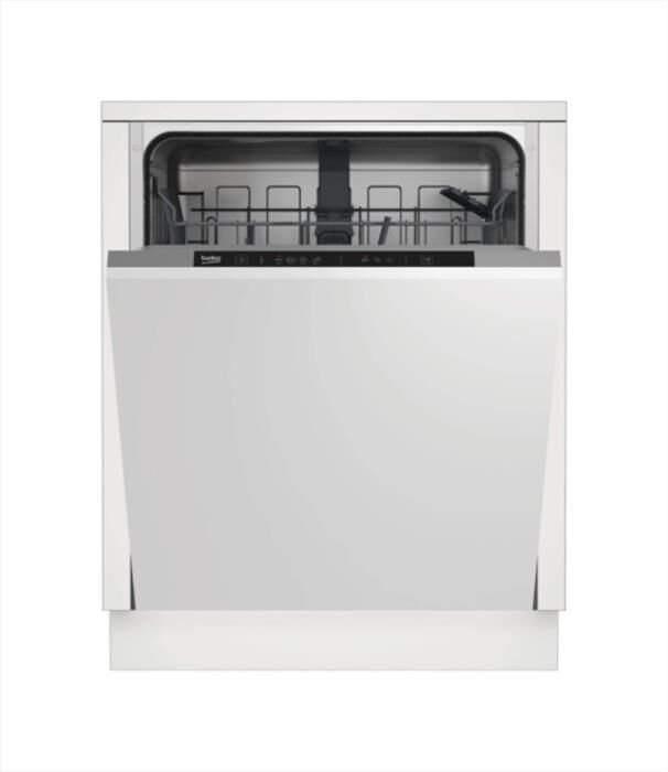 Beko Lavastoviglie Incasso Din34320 Classe E 13 Coperti, Bianco Lucido