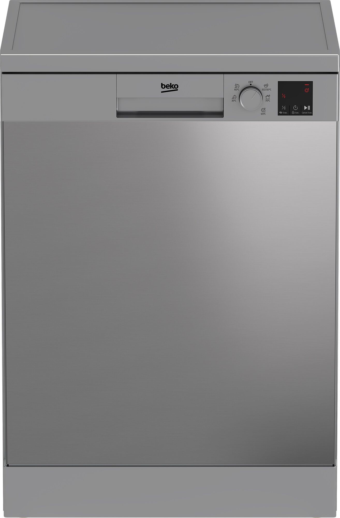 Beko Máquina De Lavar Loiça Dvn05320x 60cm (inox) - Beko