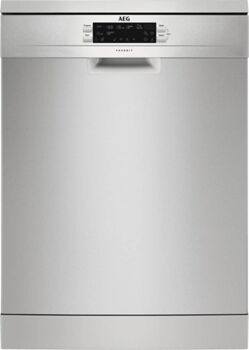 AEG Máquina de Lavar Loiça AirDry FFB63700PM (15 Conjuntos - 60 cm - Inox)