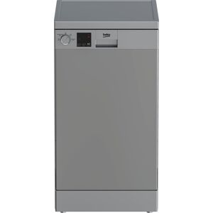 Beko DVS04020S Freestanding 45cm Slimline Dishwasher-Silver