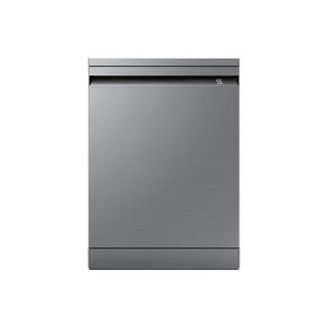 Samsung Series 11 DW60BG750FSLEU Freestanding 60cm Dishwasher with WaterJetClean, Auto Door & SmartThings, 14 Place Setting in Silver