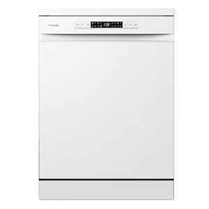 Hisense HS622E90WUK Freestanding Standard Dishwasher 85cm High - E Rated, White, 24 x 23 x 33 inches (L x W x H) [Energy Class E]