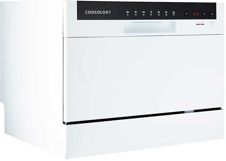 Cookology 6 Place Table Top Dishwasher - White