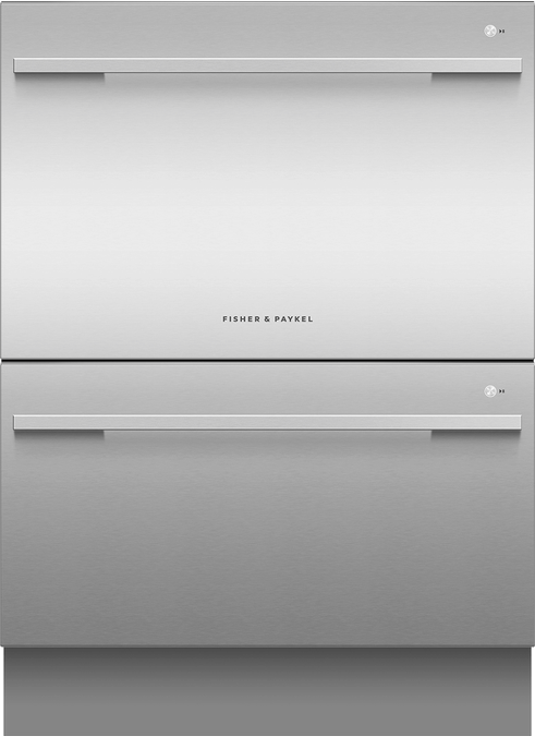 Fisher & Paykel Integrated Double DishDrawer Dishwasher-Stainless Steel