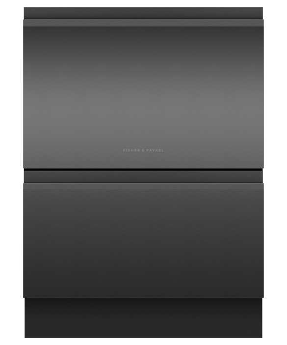 Fisher & Paykel Fisher Paykell DD60D4HNB9 Dishwasher DishDrawer™ Double  12 Place Settings  Black Steel