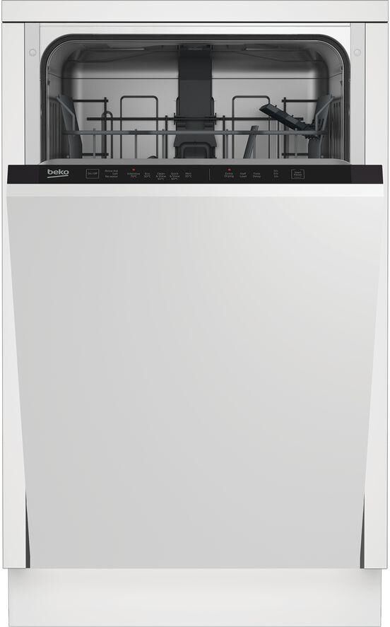 BEKO DIS15020 Slimline Fully Integrated Dishwasher, White