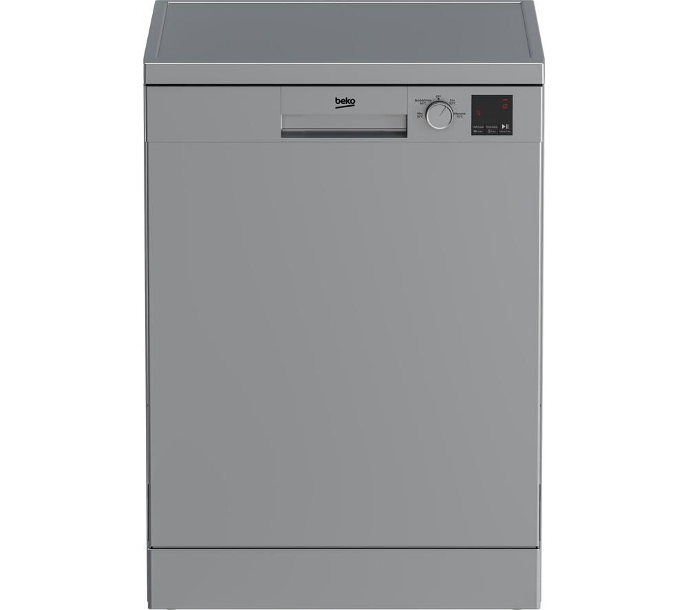 BEKO DVN04X20S Full-size Dishwasher - Silver, Silver/Grey