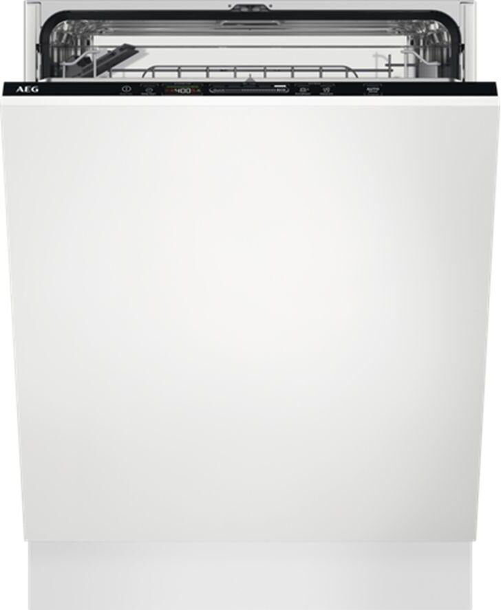 AEG SatelliteClean FSS53637Z Full-size Fully Integrated Dishwasher, White