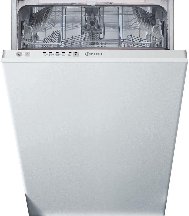 INDESIT DI9E 2B10 UK Slimline Fully Integrated Dishwasher, White