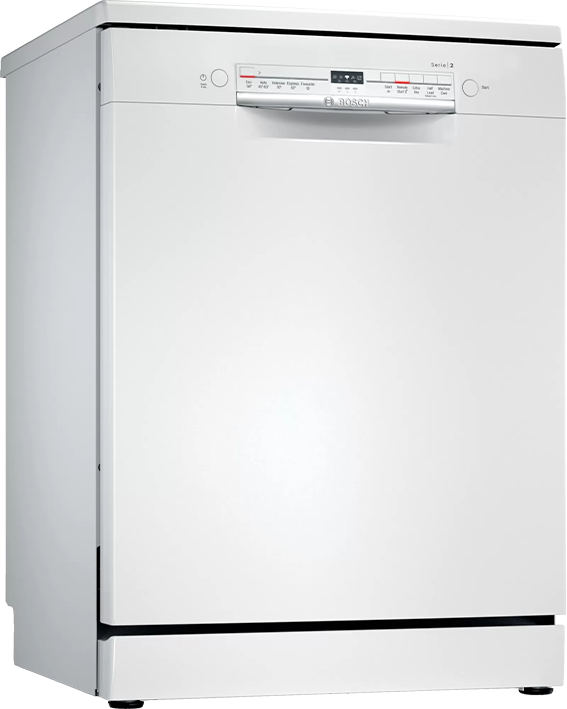 Bosch SMS2ITW08G Series 2 60cm Freestanding Dishwasher - White