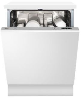 Amica ADI630 Built In Fully Integrated Dishwasher - Stainless Steel
