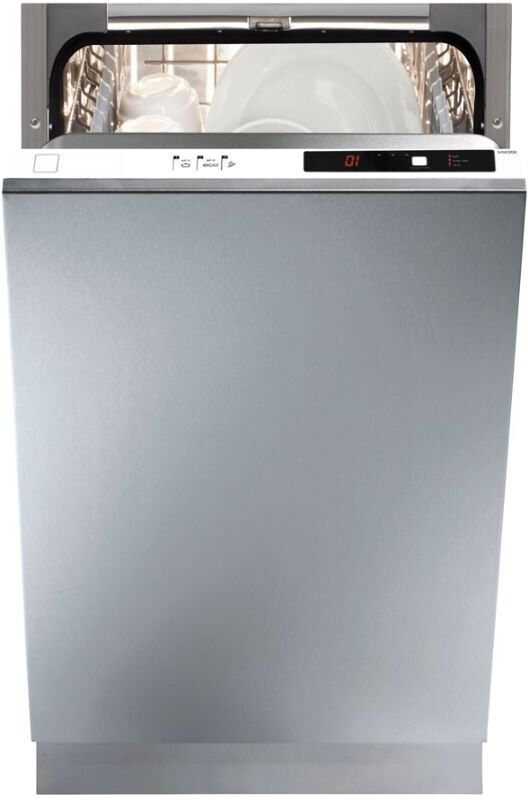 Matrix MW200 Built In Fully Int. Slimline Dishwasher - White